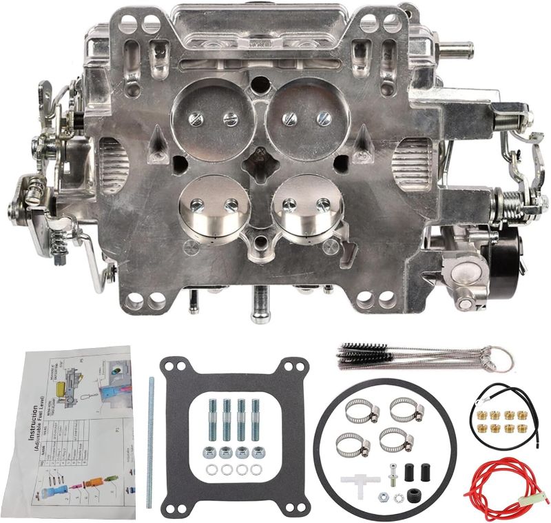 Photo 1 of 1406 Carburetor for Edelbrock 1406 Performer 600 CFM 4 Barrel Electric Choke Carb Replacement for Silverado Corvette Mustang Mercury