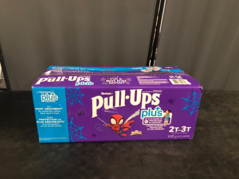 Photo 1 of Huggies Pull-Ups Potty Training Pants for Girls 2T-3T 18-34 Pounds (128 Count)