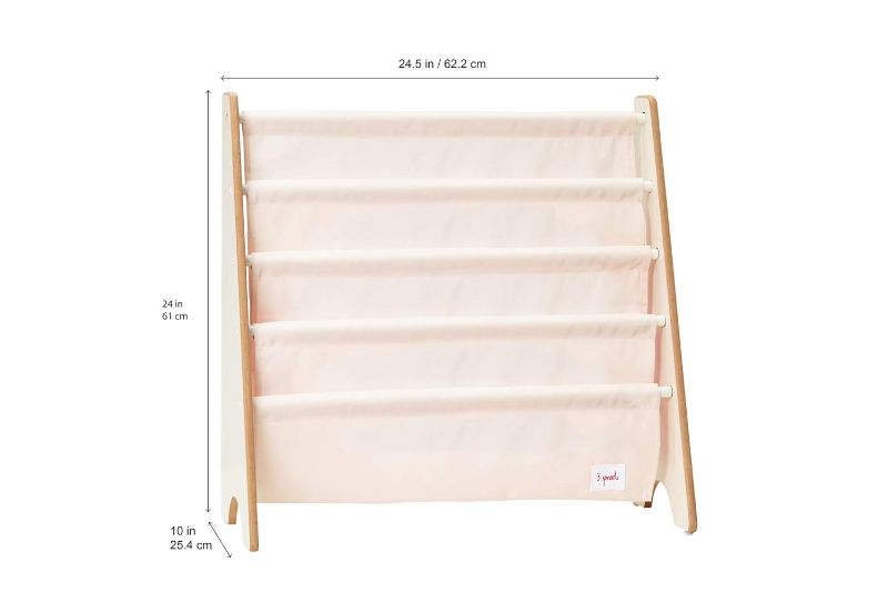 Photo 1 of 3 Sprouts Kids Book Rack - Space-Saving Bookshelf for Children's Room - Toddler Bookcase Organizer, Book Shelf Ages 3+