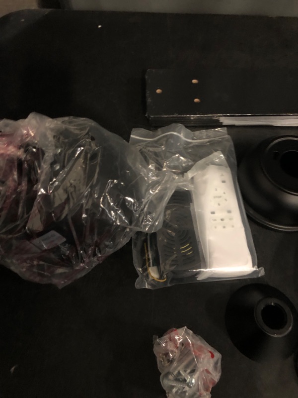 Photo 1 of Coolwind 52 Inch Black Ceiling Fans with Lights, Bedroom Ceiling Fan with Lights, 6 Speeds 3 Color Temperatures Led Ceiling Fans and Remote
