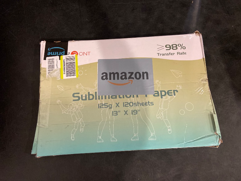 Photo 1 of HTVRONT Sublimation Paper 13x19 Inches - 150 Sheets Excellent Ink Release Sublimation Transfer Paper for Tumblers, Mugs, T-shirts
