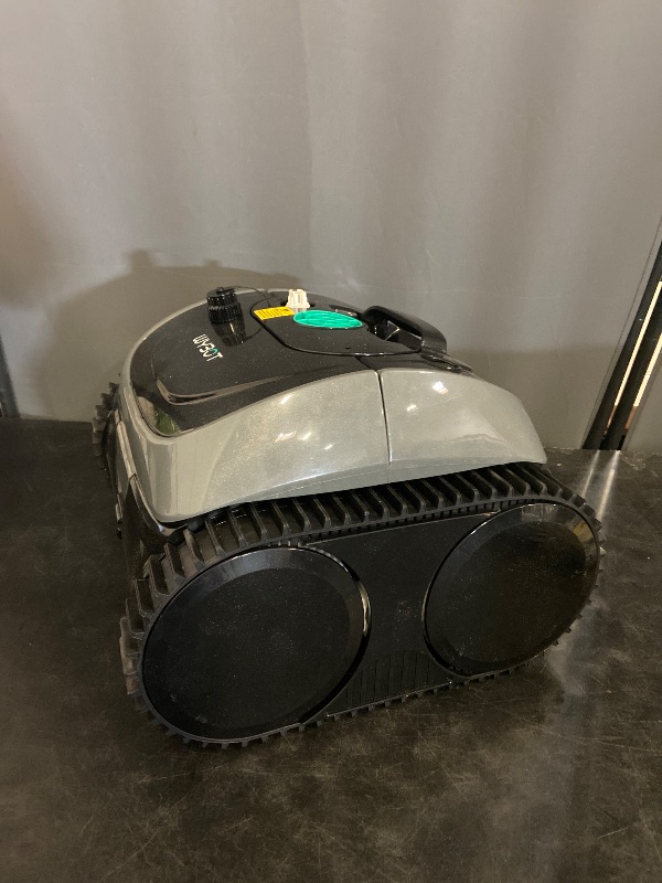 Photo 1 of (PARTS ONLY) WYBOT OS7010C Cordless Robotic Pool Cleaner, Pool Vacuum for Inground Pools up to 1,614 Sq.ft, Wall-Climbing & Waterline Cleaning with Dual Filter, Triple-Motors, Lasts 180 Mins Runtime