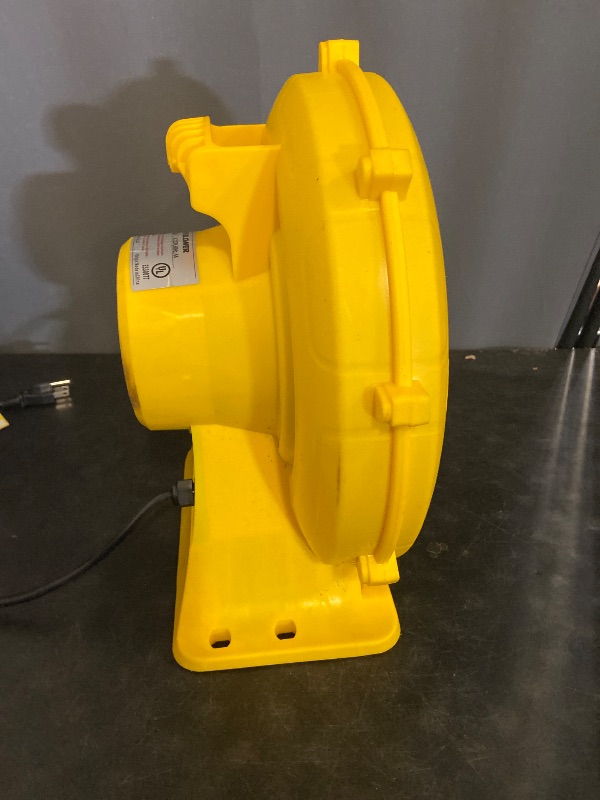 Photo 1 of 480W 0.64HP Air Blower, QILEBA Powerful Inflatable Bounce House Blower, Portable Electric Blower Fan Pump Perfect for Inflatable Bounce House, Bouncy Castle, Jumper, Water Slid, Blower Corded (480W)
