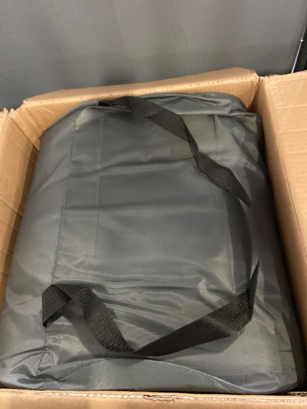 Photo 1 of Double Camping Sleeping Pad with Electric Pump, 3.15" Thick 2 Person Self Inflating Memory Foam Mattress Pad with Pillow, Portable Sleeping Mat for Travel, Car, Tent, Home - Grey, Full Size