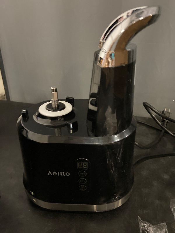 Photo 1 of Aeitto Cold Press Juicer with Large Feed Chute, Large Capacity, Juicer Machines for Fruits and Vegetables, Slow Masticating Juicer Self Feeding, Easy to Clean, High Juice Yield
