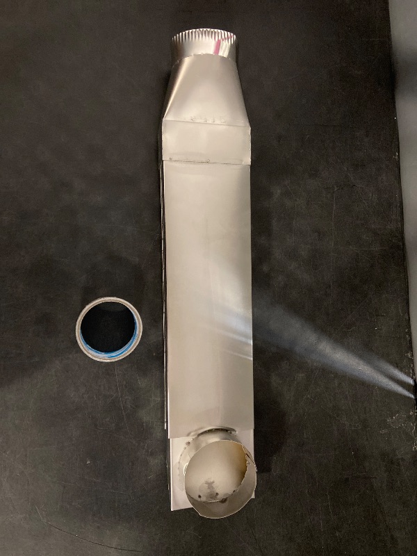 Photo 1 of Dryer Vent, 4"telescoping dryer vent 90 Inlet Straight Outlet fit for Whirlpool and all 4in Dryer Vent Outlet 26-43in adjustable dryer vent dryer vents for tight spaces periscope exhaust duct
