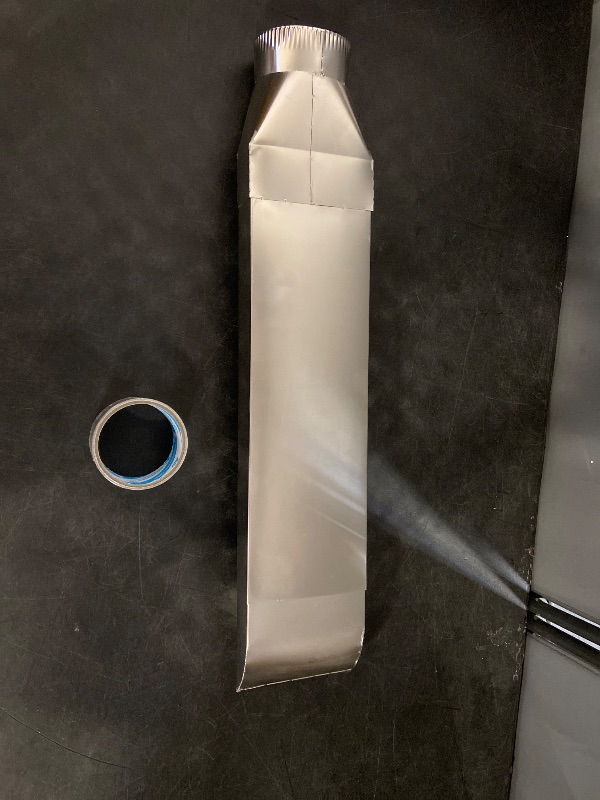 Photo 1 of Dryer Vent, 4"telescoping dryer vent 90 Inlet Straight Outlet fit for Whirlpool and all 4in Dryer Vent Outlet 26-43in adjustable dryer vent dryer vents for tight spaces periscope exhaust duct
