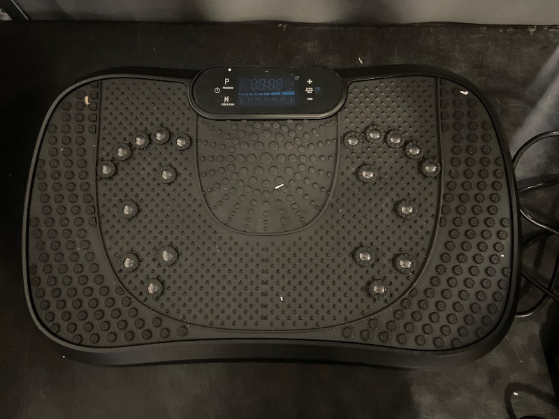 Photo 1 of AXV Vibration Plate Fitness Platform Exercise Machine Vibrating Shaking Full Body Shaker Workout Vibrate Stand Shake Board Sport Gym for Weight Loss Fat Burner for Women Men
