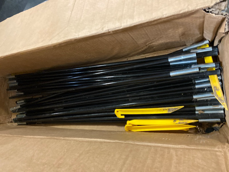 Photo 1 of 30FT Portable Baseball & Softball Batting Cage for Backyard – Enclosed Batting Net with Pitching Machine Hole, Sturdy Frame & Carry Bag, Ideal for Home Hitting & Pitching Practice, 30 x 13 x 9 ft