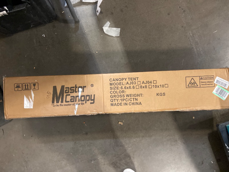 Photo 1 of MASTERCANOPY Durable Pop-up Canopy Tent with Roller Bag (8x8, Forest Green)