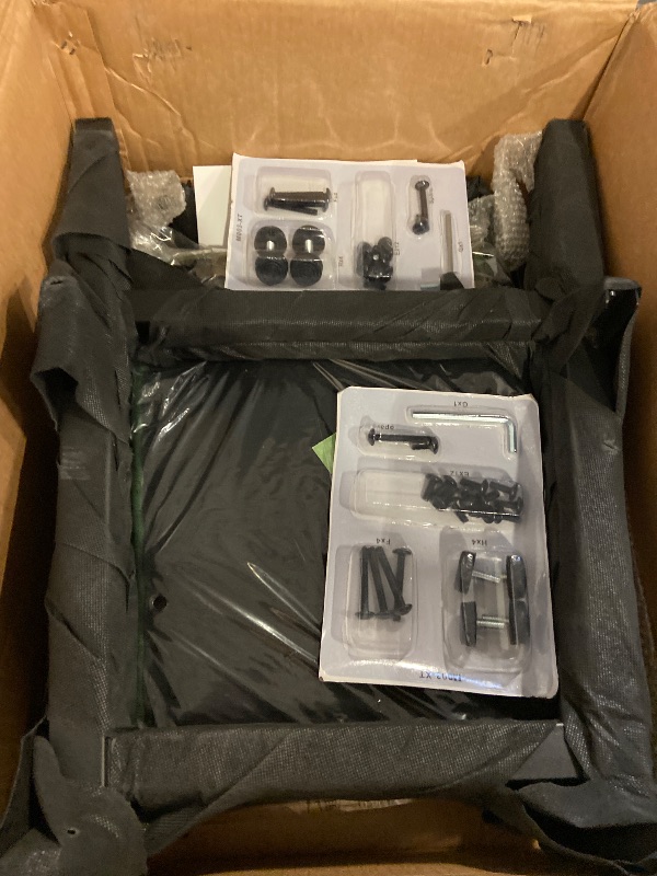 Photo 1 of Counter Height Bar Stools Set of 2, 24 Inch Barstools for Kitchen Counter, Kitchen Stools with Faux Leather Saddle Seats & Heavy Duty Metal Legs, Easy Assembly, Forest Green
