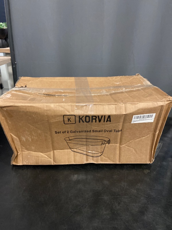 Photo 1 of 2 Pack Galvanized Tub with Handles - Beverage Tub with 2 Ice Scoops, 3 Gallon Ice Bucket for Parties, Metal Drink Buckets for Parties for Champagne Cocktails Wine Cooling for Mimosa Bar Supplies