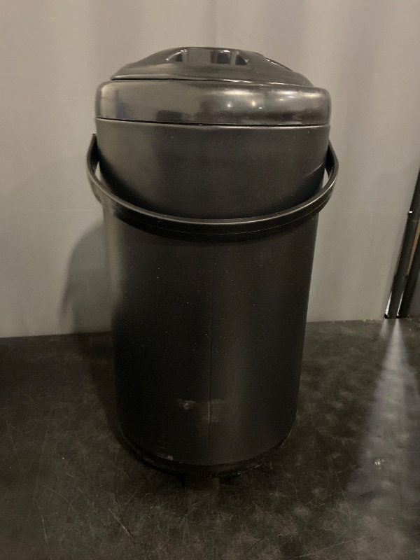 Photo 1 of Hot Beverage Dispenser, Stainless Steel Insulated Beverage Dispenser Cold and Hot Drink dispenser with Thermometer–3.2-Gallons 12 Liters Water Dispenser with Spigot for Tea & Coffee, Water