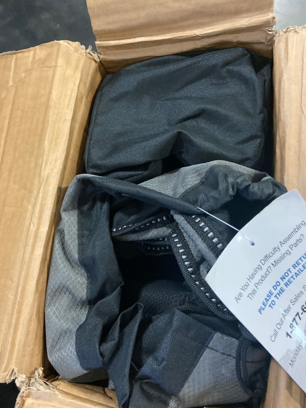 Photo 1 of ALPHA CAMP Oversized Camping Folding Chair, Heavy Duty Support 450 LBS Steel Frame Collapsible Padded Arm Chair with Cup Holder Quad Lumbar Back, Portable for Outdoor 2 pack
