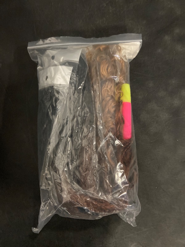 Photo 1 of ToyoTress Toceana Curly Locs Crochet Hair - 26 Inch 7 Pcs (96 Strands) 3 Tones Ombre Brown Pre-looped Crochet Locs, Crochet Faux Locs Pre-twistedBraids Synthetic Braiding Hair (26 Inch,OT30/27-7P)