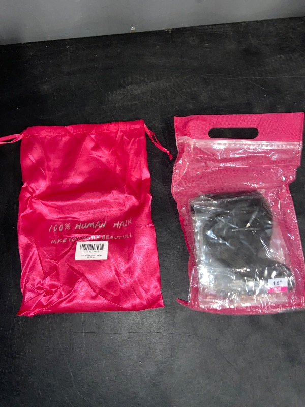 Photo 1 of 13x4 Closure Human Hair,Silky Skinlike Real Hd Lace Free Part Natural Hairline Clean 100% Human Hair Frontal Pre-Plucked Straight Natural Black 18 Inch