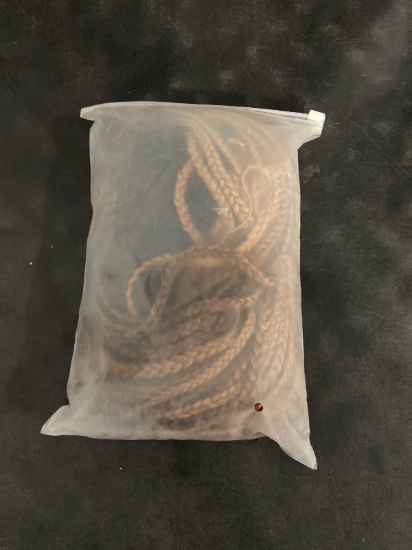 Photo 1 of Box Braid Crochet Hair 1B/30/27 Ombre Blonde Crochet Braids 110 Strands Knotless Crochet Box Braids Pre-looped Crochet Hair for Black Women Chicmoi (T1B/30/27, 24 inch box braids 5 packs)
