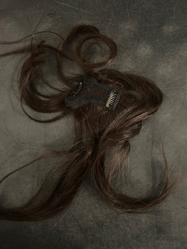 Photo 1 of 1pc Wig Air Bangs Clip in Hair Bangs Clip on Air Bangs Hair Extensions Clip in Hair Fringe Woman Clip Hair Fringe Front Hair Fringe Hair Air Bangs Fringe Bangs Women Air Fringe