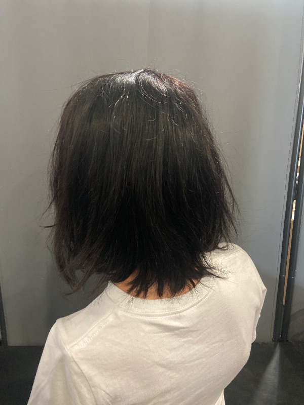 Photo 1 of Orientfashion U Part Bobo Straight Wig 10inch 150% Density Full Head U Shape Clip in Wigs Human Hair For Black Women (BoB Straight 1B, 10inch)