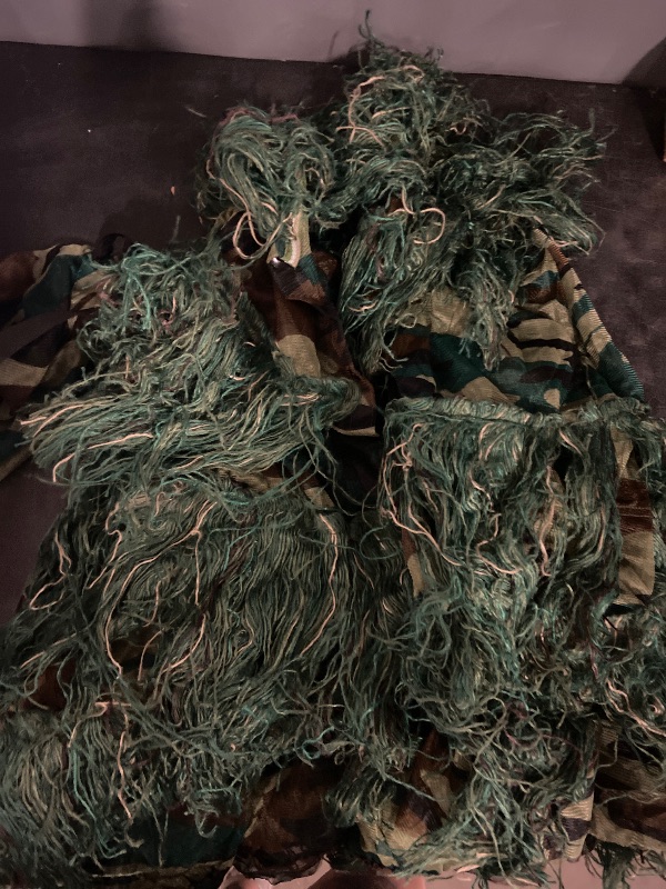 Photo 1 of (XL/XXL) Ghillie Suit, 3D Camouflage Hunting Apparel for Kids/Youth/Teen
