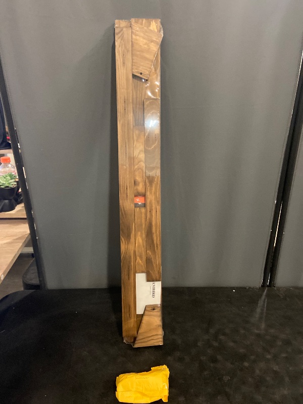 Photo 1 of AMBIRD Coat Rack Wall Mount, 35 inch Large Wall Hooks with Shelf, Entryway Shelf with 7 Dual Coat Hooks 4 Key Hooks Mail Organizer, Wooden Coat Hanger and Key Holder Wall Mount
