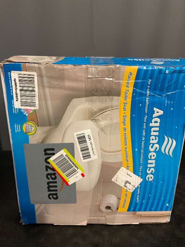 Photo 1 of Medline 5" Elevated Toilet Seat Riser W/Microban Antimicrobial Protection for Seniors, Adults & Handicapped – 350 Lbs. Capacity, White
