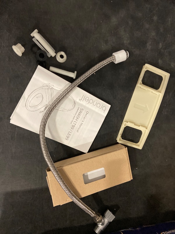 Photo 1 of Brondell LE99 Bidet Toilet Seat, Fits Elongated Toilets, Electric Bidet with Remote, Warm Air Dryer, Strong Wash Mode, Stainless-Steel Nozzle, Saved User Settings & Easy Installation
