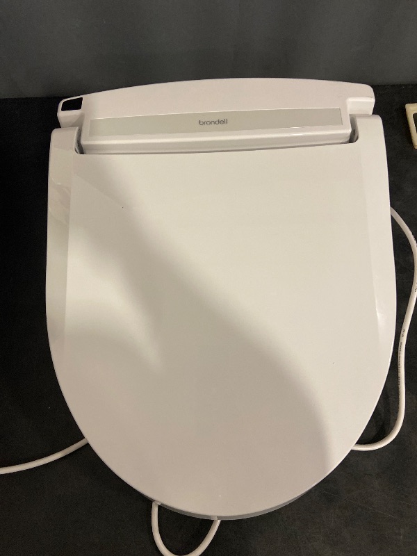 Photo 1 of Brondell LE99 Bidet Toilet Seat, Fits Elongated Toilets, Electric Bidet with Remote, Warm Air Dryer, Strong Wash Mode, Stainless-Steel Nozzle, Saved User Settings & Easy Installation
