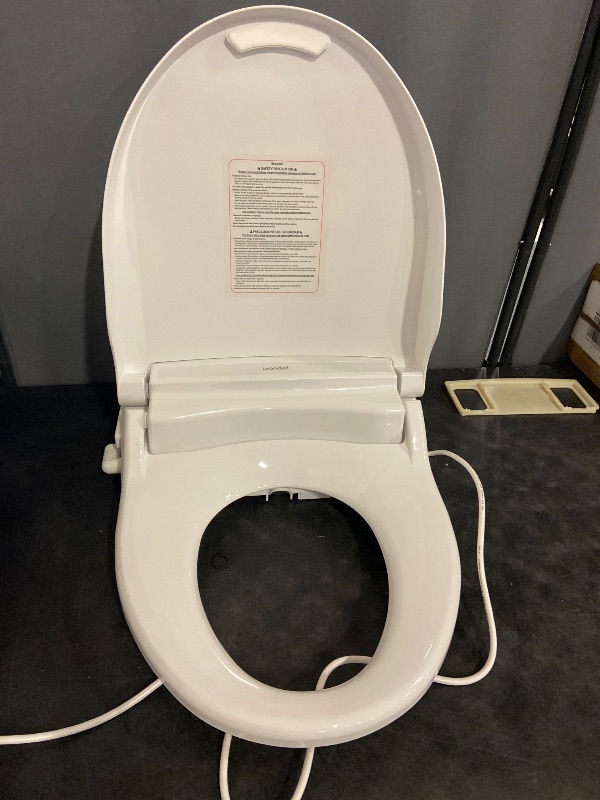 Photo 1 of Brondell LE99 Bidet Toilet Seat, Fits Elongated Toilets, Electric Bidet with Remote, Warm Air Dryer, Strong Wash Mode, Stainless-Steel Nozzle, Saved User Settings & Easy Installation
