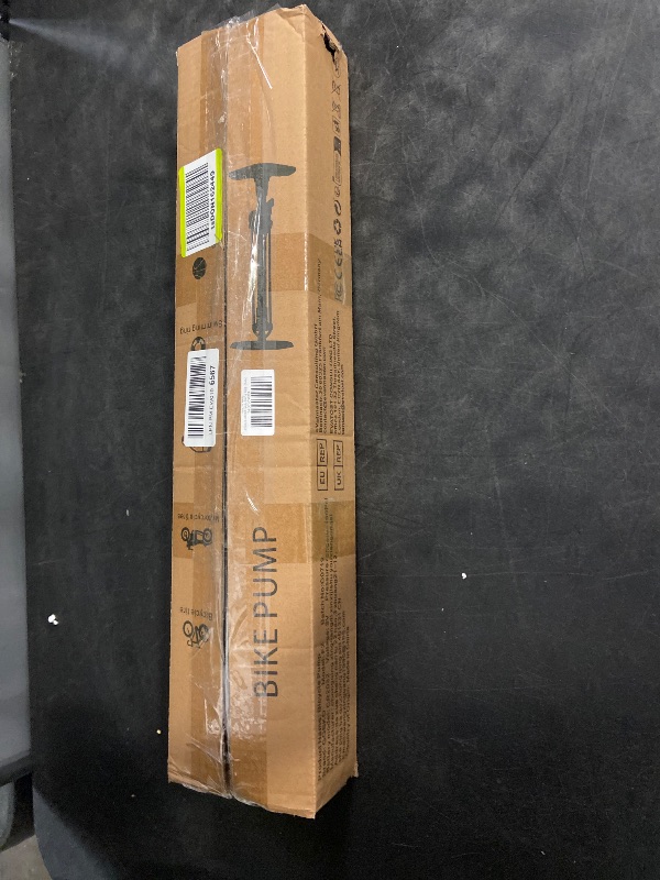 Photo 1 of GOBKO Bike Pump with Gauge,Bicycle Floor Pump for Presta and Schrader Valves Bike Tire Pumps Inflator High Pressure 160PSI & 11BAR Portable Air Pump for Road Bike Car MTB Sports Balls
