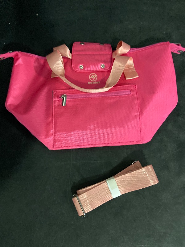 Photo 1 of Lunch Bag for Women Adults, Large Insulated Lunch Bag with Zipper and Strap, Durable & Reusable Large Lunch Tote Bags for School, Work, Travel, Picnic Outdoor and Beach