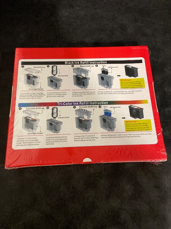 Photo 1 of 285XL 286XL Ink Refill Kit for Canon 285XL and 286XL Ink Cartridges Compatible with Canon PG-285XL CL-286XL 285XXL 286XXL Work with Pixma TS7720 TS7722 TR7820, 9 Pack (3BK/2C/2M/2Y)