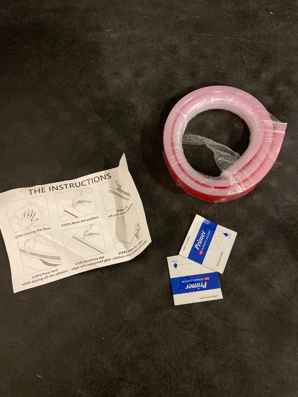 Photo 1 of Flexible Quarter Round Molding, Peel and Stick Bendable Trim for Floors, Kitchen Countertops, Bathrooms, and Shower Corners(White/Black/Grey/Transparent)
