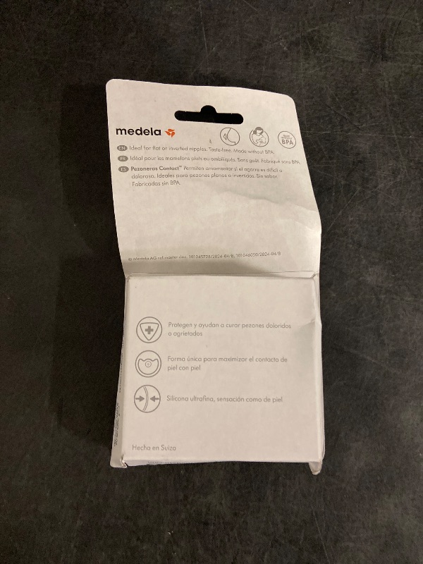 Photo 1 of Medela Contact Nipple Shields, Small 16mm, Food Grade Silicone | for Latching Difficulties During Breastfeeding, Flat or Inverted Nipples
