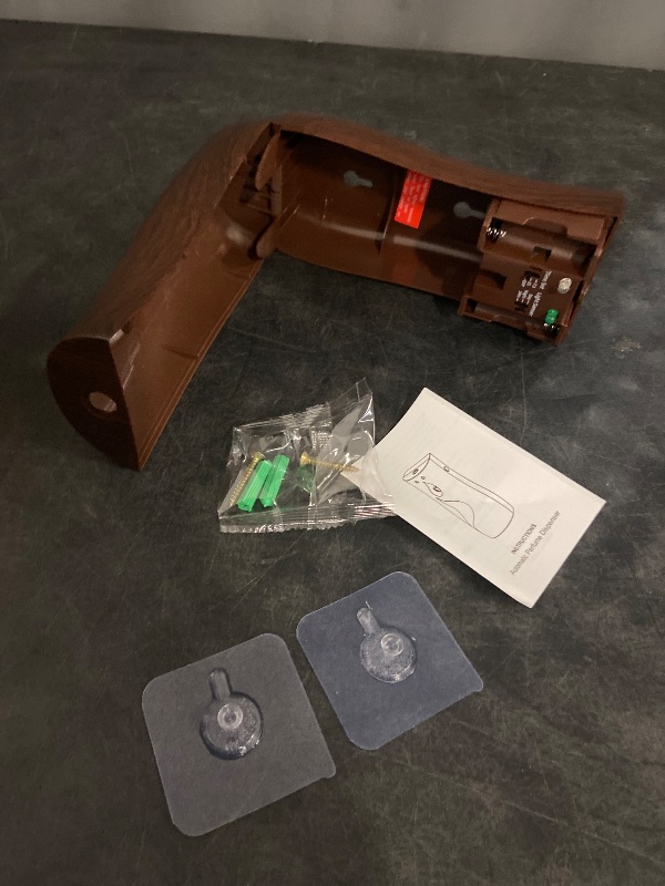 Photo 1 of Automatic Air Freshener Spray Dispenser 3-Pack, Wall Mounted or Freestanding,Multiple Time Settings,Commercial and Home Use in Bathrooms, Offices, Living Rooms and Commercial Places (Black, 11121)