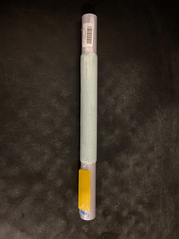 Photo 1 of Bloss Window Film Striped Window Decal Non-Adhesive Privacy Film, Vinyl Glass Film Window Tint for Home Kitchen and Office (17.7" x 78.7",1 Roll)