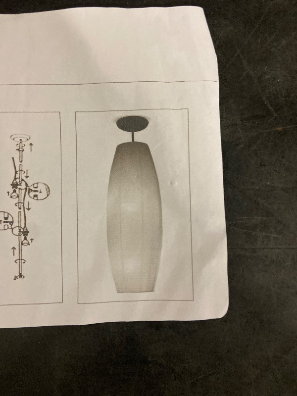 Photo 1 of Beaupretty 2pcs Paper Lamp Shade Cover Replacement Floor Lampshade for Home Hotel
