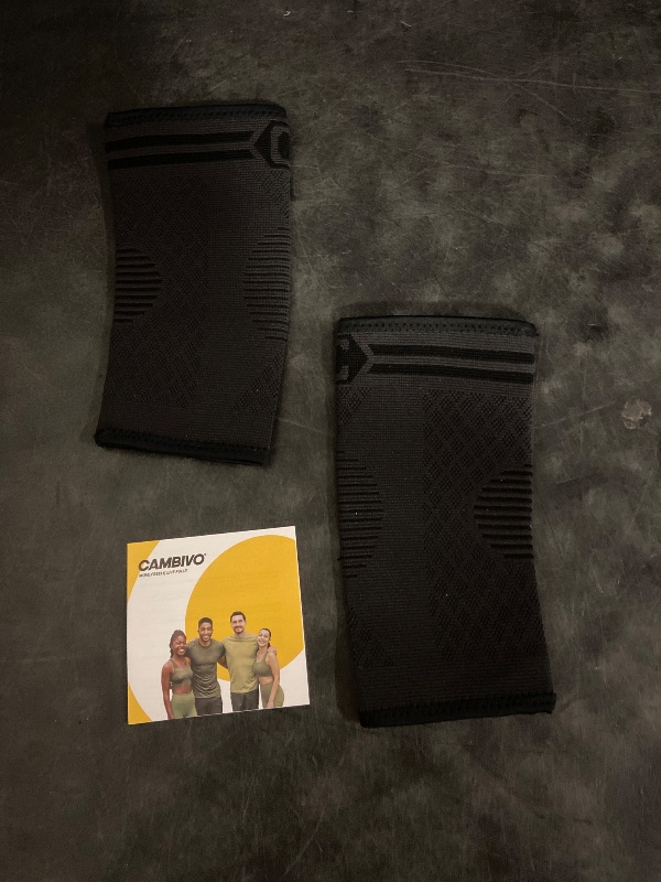 Photo 1 of CAMBIVO 2 Pack Elbow Brace for Tendonitis, Tennis Elbow Compression Support Sleeve for Golfers Elbow Pain Relief, Arthritis, Bursitis, Workout, Weightlifting