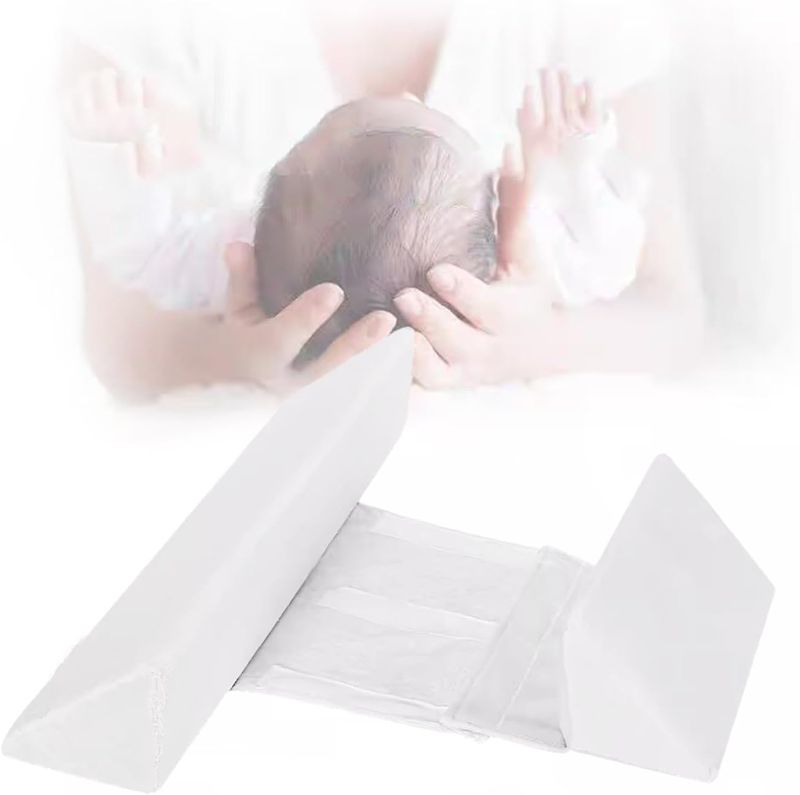 Photo 1 of Baby Side Sleeper Weddge Adjustable Soft and Breathable Pillow,1pc-White