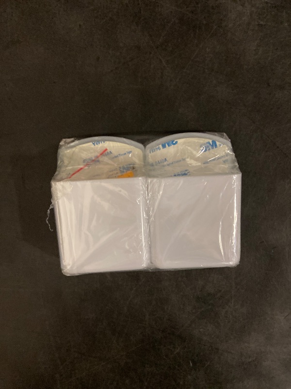 Photo 1 of 2 Pcs Remote Control Holder Wall Mount, TV Controller Holder, Self Adhesive Remote Holder, Wall Pen Holder Storage Accessories for Home Office School (White)
