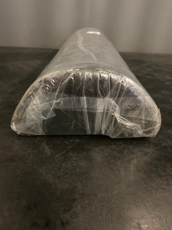 Photo 1 of Noverlife Large Leg Bolster for Massage Table, 21 x 6 x 3 in PU Leather Massage Bolsters with Strap Handle Half Moon Bolster Pillow, Semi-Round Ankles Leg Pain Relief Knee Bolster Cushion for Back
