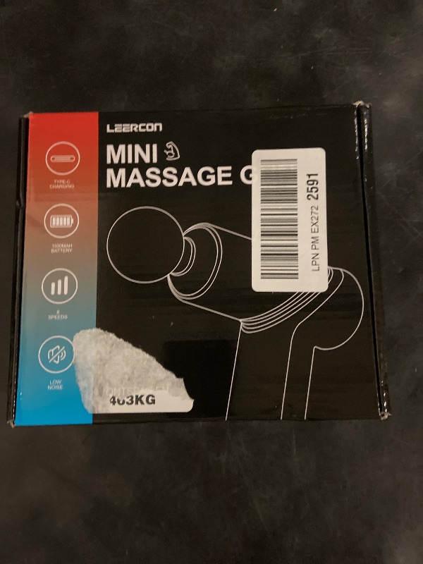 Photo 1 of Massage  Deep Tissue, Silent Brushless Motor and Portable Massage Gun with 4 Interchangeable Heads for Deep Muscle Relief and Relaxation, Relax Gift