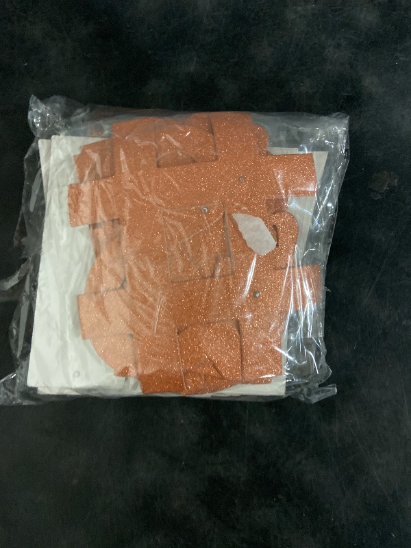 Photo 1 of 167Pcs DIY Glitter Customizable Banner Kit Custom Banners DIY Happy Birthday Letter Banners Personalized Banner Decor for Easter Day Christmas Baby Shower Birthday Party Decorations(Glitter Orange)
