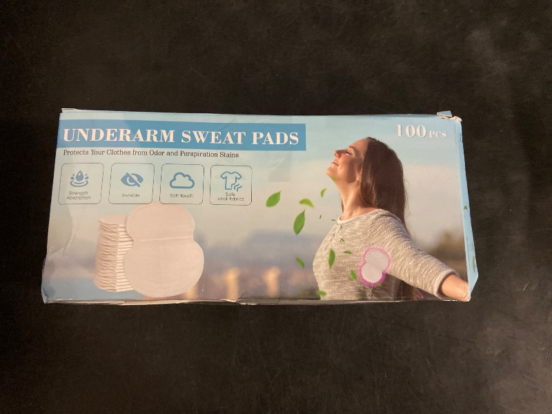 Photo 1 of Armpit Sweat Pads, Unadir Underarm Sweat Pads for Women and Men [100 Packs], Disposable Underarm Pads for Sweating Women, With our Disposable Underarm Sweat Shields, Reclaim Your Confidence
