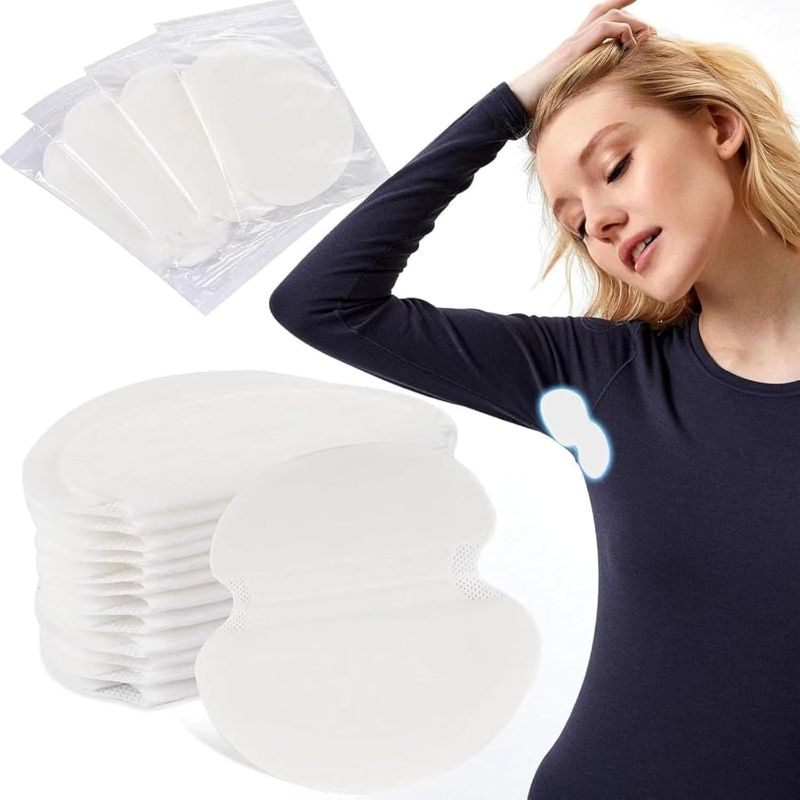 Photo 1 of Armpit Sweat Pads, Unadir Underarm Sweat Pads for Women and Men [100 Packs], Disposable Underarm Pads for Sweating Women, With our Disposable Underarm Sweat Shields, Reclaim Your Confidence
