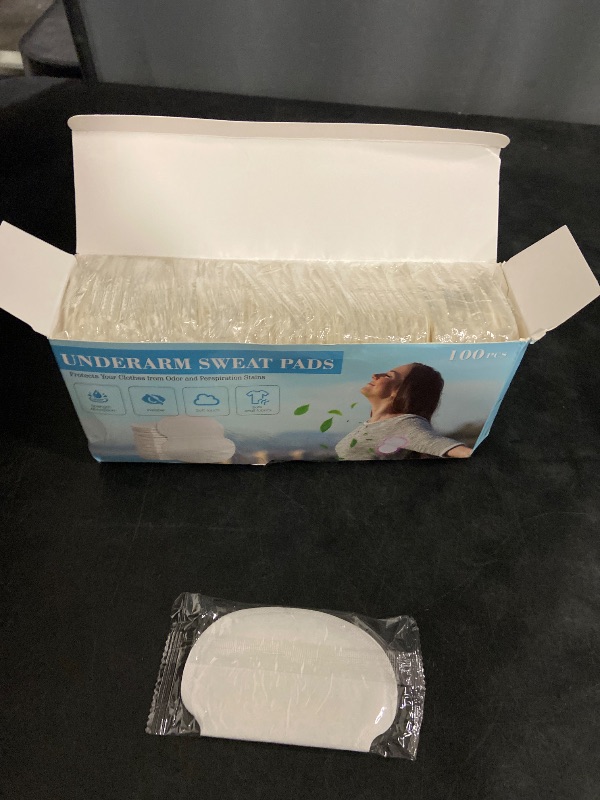 Photo 1 of Armpit Sweat Pads, Unadir Underarm Sweat Pads for Women and Men [100 Packs], Disposable Underarm Pads for Sweating Women, With our Disposable Underarm Sweat Shields, Reclaim Your Confidence
