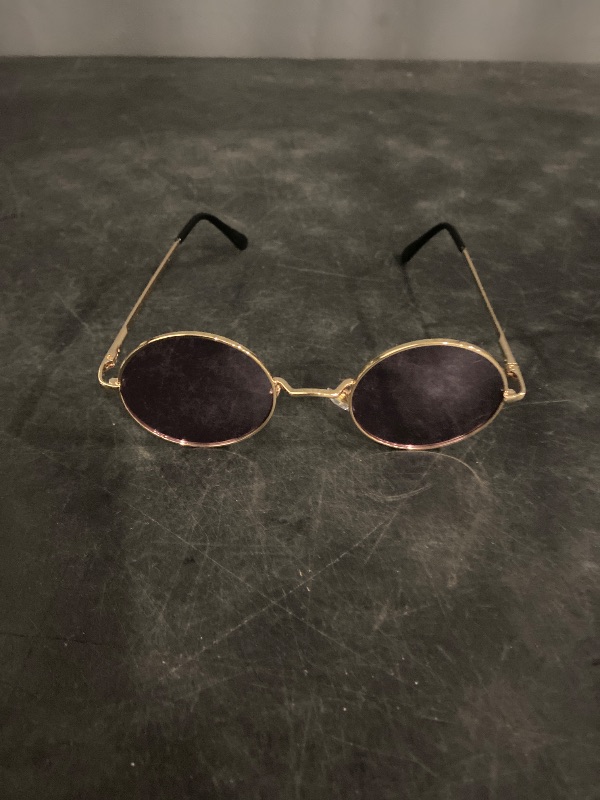 Photo 1 of Classic Circle Glasses Retro Round Polarized Sunglasses Hippie Style Small Rounded Sun Shades
