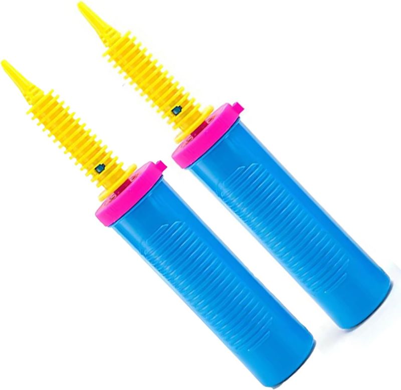 Photo 1 of Balloon Pump Hand Held Two-Way Dual Action -Balloon Inflator Pump -Air Pump for Balloons (2)

