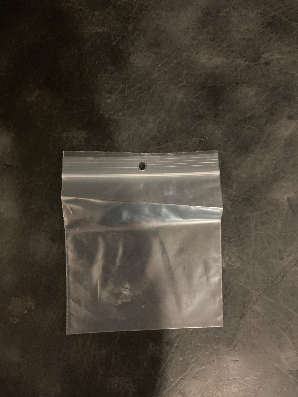 Photo 1 of Plymor 5" x 5" (Pack of 100), 2 Mil with Hang-Hole Zipper Reclosable Plastic Bags
