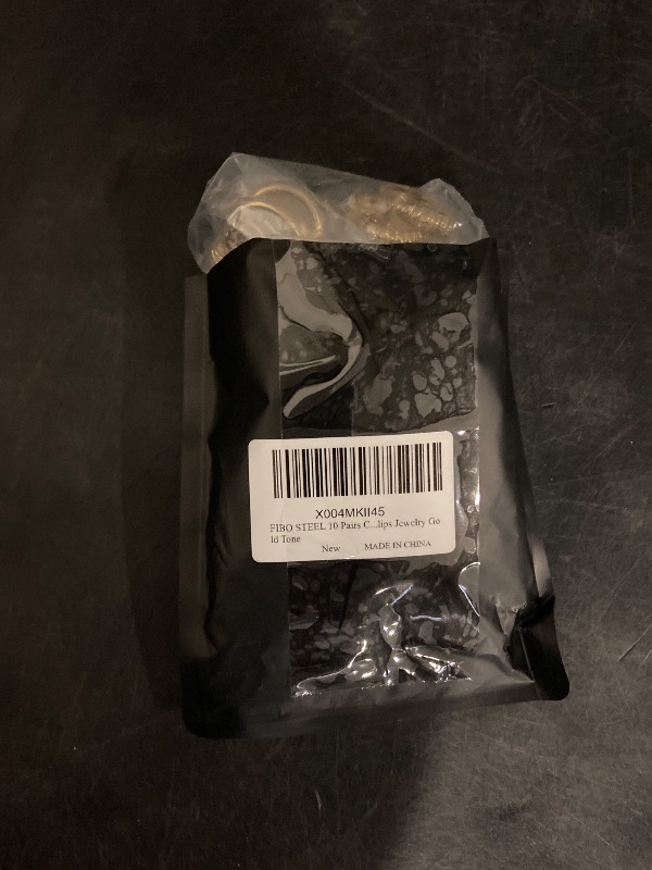 Photo 1 of FIBO STEEL 10 Pairs Clip On Earrings for Women Non Pierced Ears CZ Pearl Knot Twist Chunky Hoop and Studs Earring Set Ear Clips Jewelry 14K Gold Plated